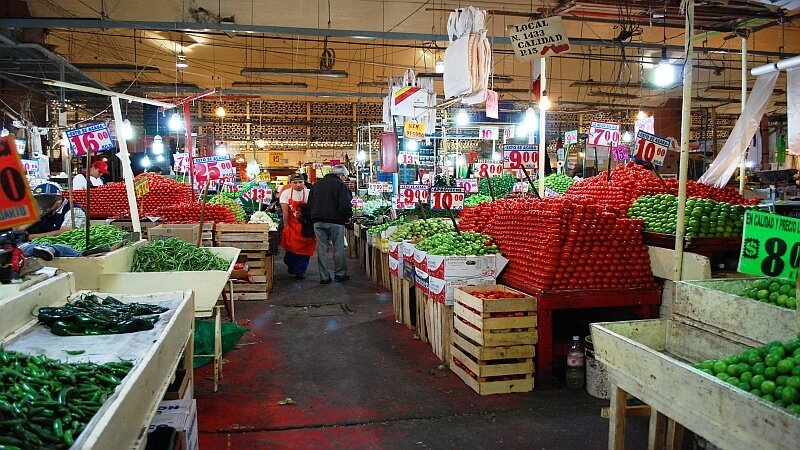 Fresh Produce, La Merced Market, Mexico City, Mexico